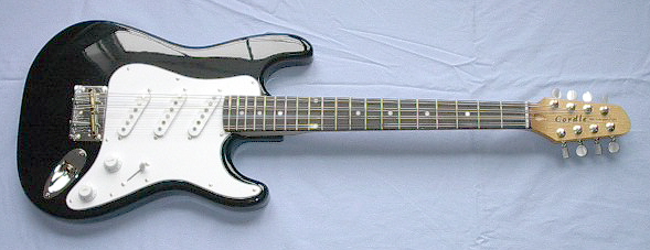 Squier fender MORTone 8 string electric octave mandolin mini strat